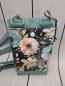 Preview: Handytasche mint blumen