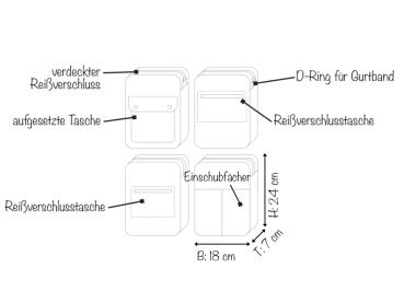 Umhängetasche Paula