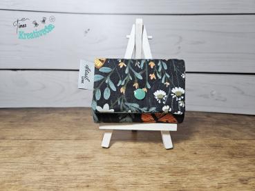 Geldbörse Schmetterling Blumen
