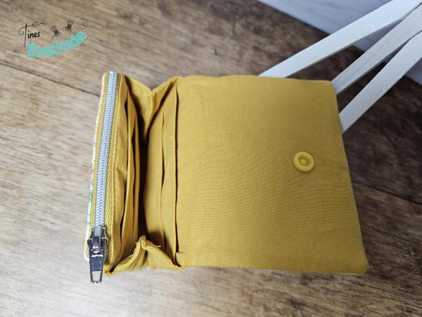 Geldbörse bunte Blumen