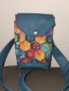 Handytasche petrol bunt
